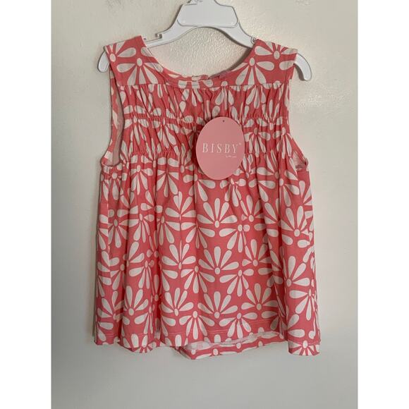 Bisby Sleeveless Anita Top - Fan Floral NWT size 7 - Picture 4 of 6